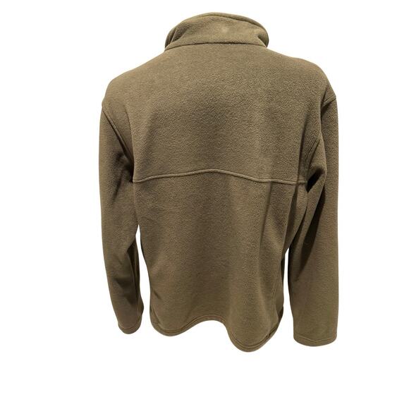 Bass Pro Shops Fleece Jacket Men’s Large Olive Green Full Zip Outdoors Hunting - Picture 3 of 4